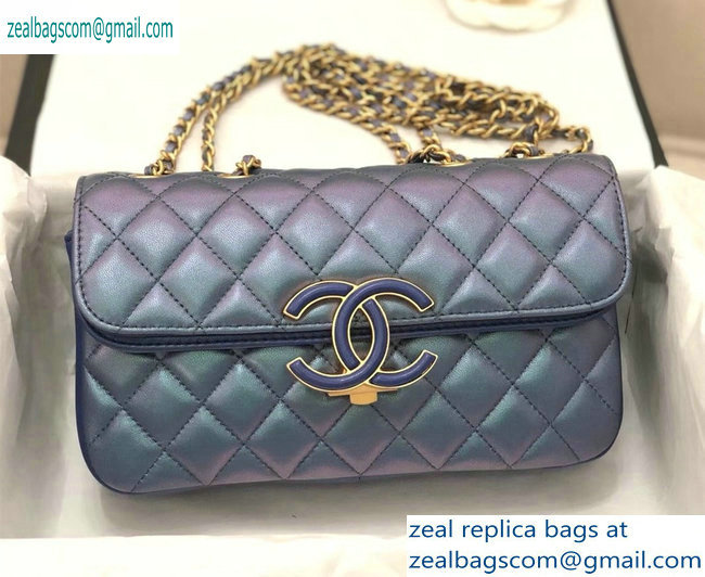 Chanel iridescent CC Chic Small Flap Bag A57275 2019