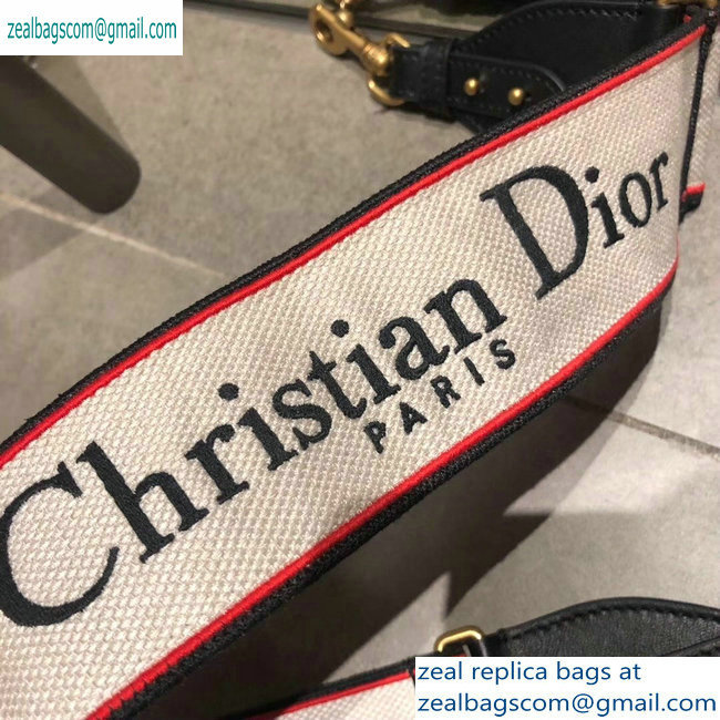 Dior Fabric Heart Embroidered strap 2019