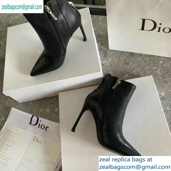 Dior Heel 10cm Star Ankle Boots Black 2019 - Click Image to Close