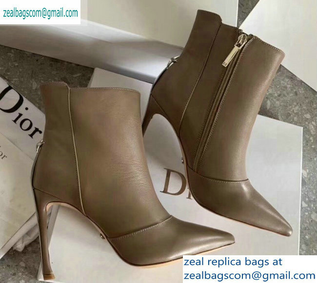 Dior Heel 10cm Star Ankle Boots Camel 2019 - Click Image to Close