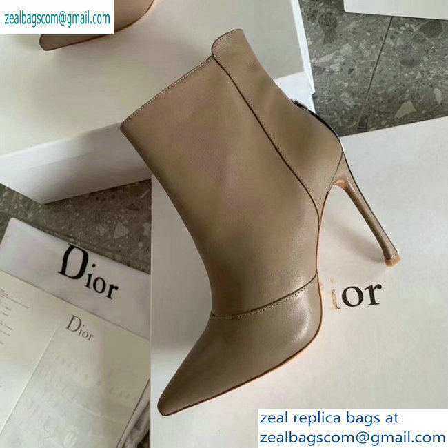 Dior Heel 10cm Star Ankle Boots Camel 2019 - Click Image to Close