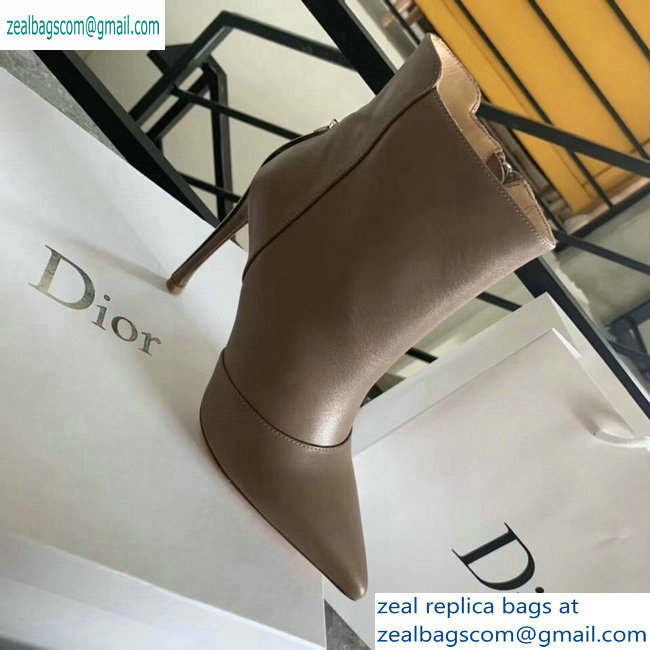 Dior Heel 10cm Star Ankle Boots Camel 2019 - Click Image to Close