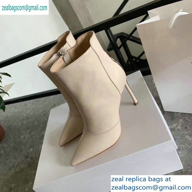 Dior Heel 10cm Star Ankle Boots Creamy 2019 - Click Image to Close