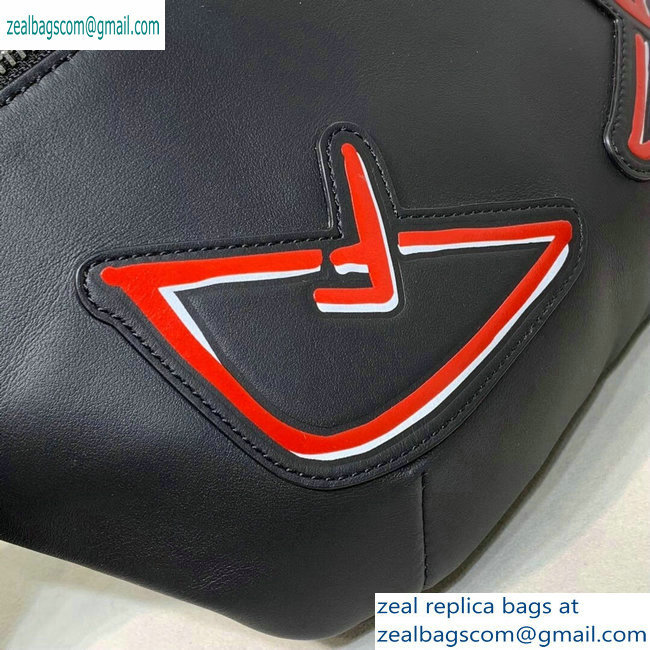 Fendi Bag Bugs Belt Bag Black/Red Diabolic Eyes 2019 - Click Image to Close