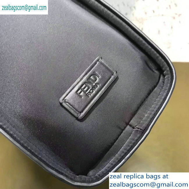 Fendi Bag Bugs Shopping Tote Bag Black/Yellow Eyes 2019 - Click Image to Close