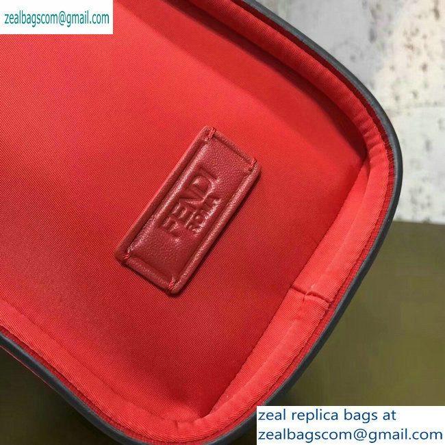 Fendi Bag Bugs Shopping Tote Bag Red/White Eyes 2019 - Click Image to Close