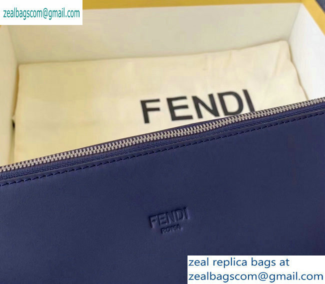 Fendi Bag Bugs Slim Messenger Bag Blue/White Diabolic Eyes 2019