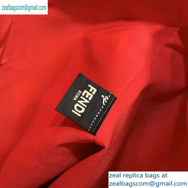 Fendi Jacquard Fabric FF Motif Wide-design Backpack Bag Brown Pequin Striped 2019 - Click Image to Close