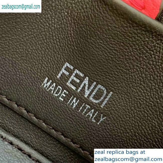 Fendi Roma Amor Leather Micro Baguette Bag Charm Fuchsia 2019 - Click Image to Close