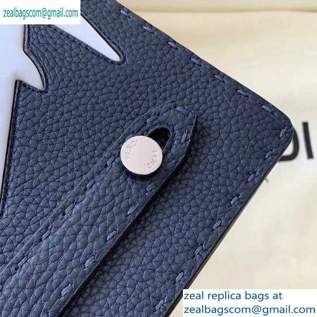 Fendi Romano Bag Bugs Slim Pochette Pouch Clutch Bag Blue/White Diabolic Eyes 2019