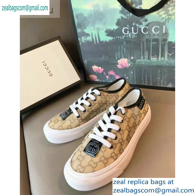 Gucci Interlocking G Sneakers GG Beige 2019