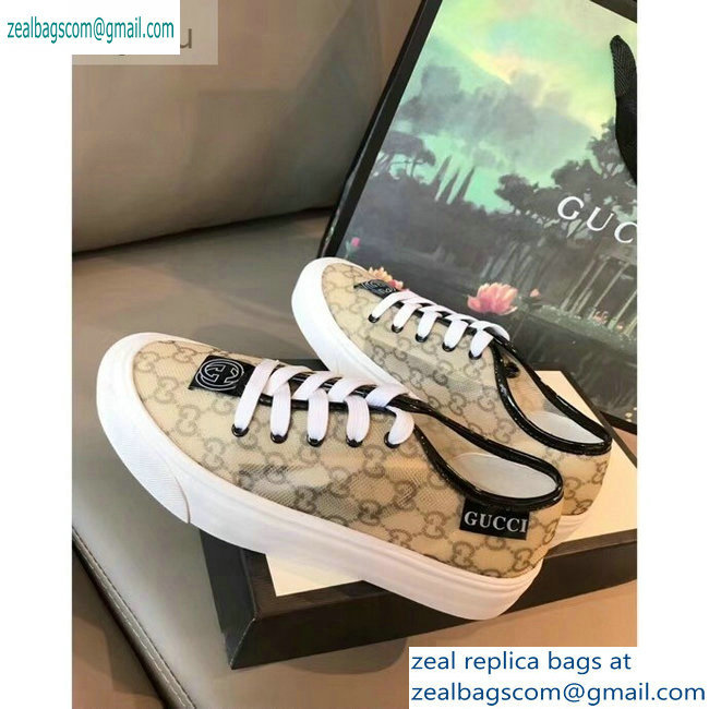 Gucci Interlocking G Sneakers GG Beige 2019 - Click Image to Close