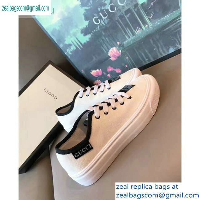 Gucci Interlocking G Sneakers White 2019