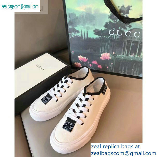 Gucci Interlocking G Sneakers White 2019 - Click Image to Close