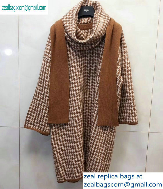 Hermes Beige/Brown Long Sweater 2019 - Click Image to Close