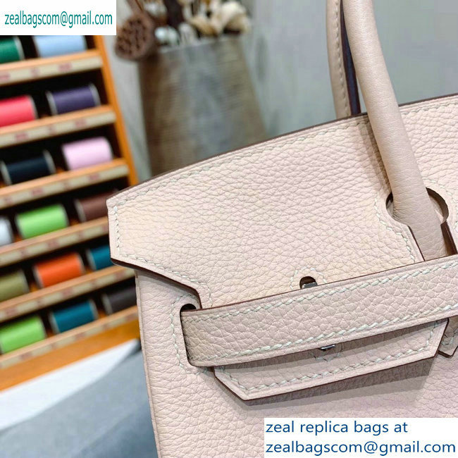 Hermes Birkin 25cm Bag in Original Togo Leather Beige