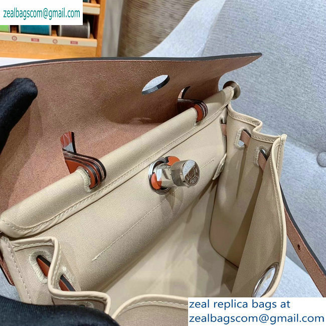 Hermes Herbag Zip 31 Bag in Original Quality Creamy - Click Image to Close