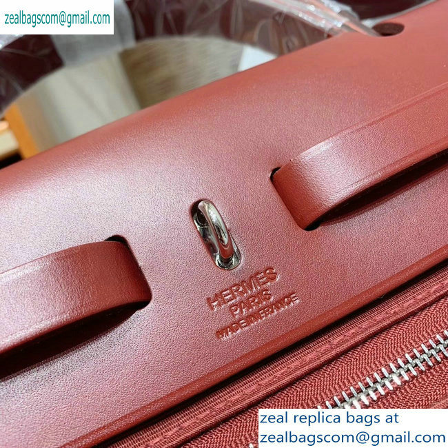 Hermes Herbag Zip 31 Bag in Original Quality Red - Click Image to Close