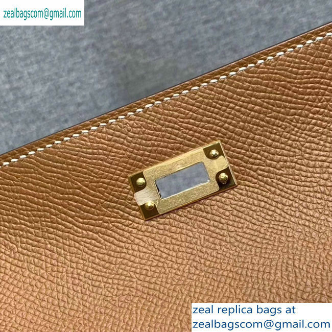 Hermes Kelly 25cm Bag in Original Epsom Leather Brown