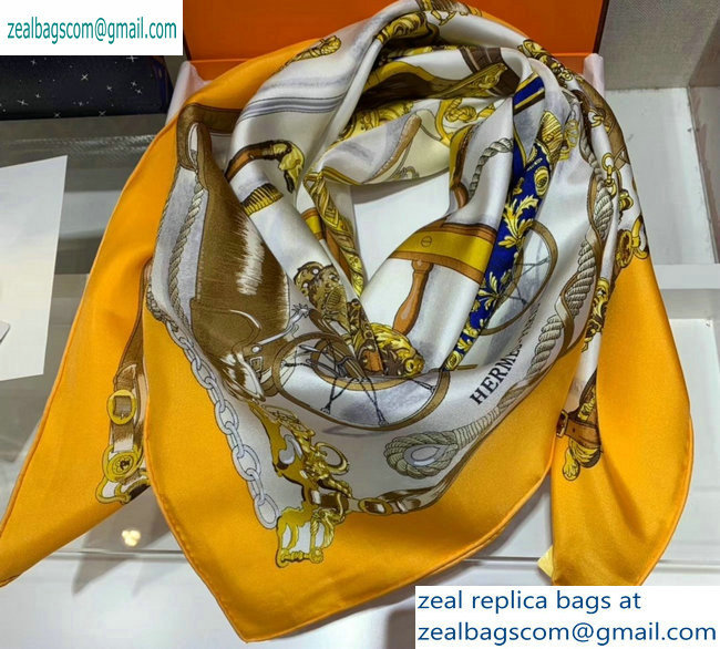 Hermes Square Scarf 90x90cm 01 2019 - Click Image to Close