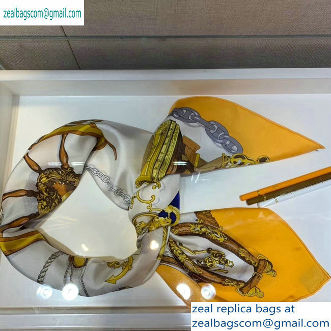 Hermes Square Scarf 90x90cm 01 2019 - Click Image to Close