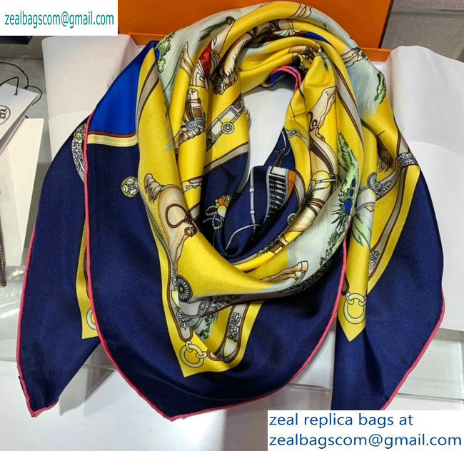 Hermes Square Scarf 90x90cm 07 2019
