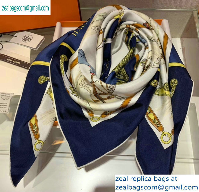 Hermes Square Scarf 90x90cm 08 2019