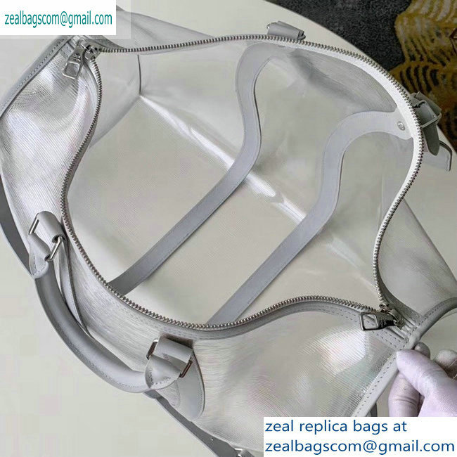 LOUIS VUITTON KEEPALL 50 M44474 TRANSPARENT BAG - Click Image to Close