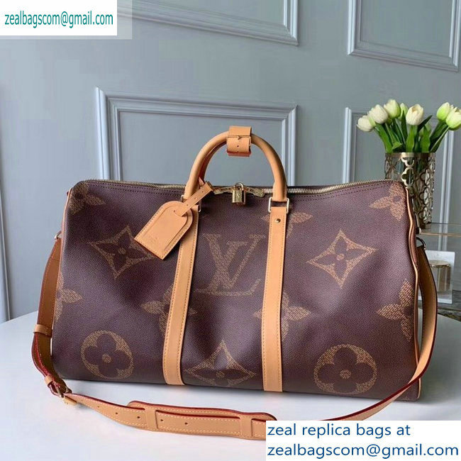 LOUIS VUITTON KEEPALL 50 MONOGRAM CANVAS M44739 BAG - Click Image to Close