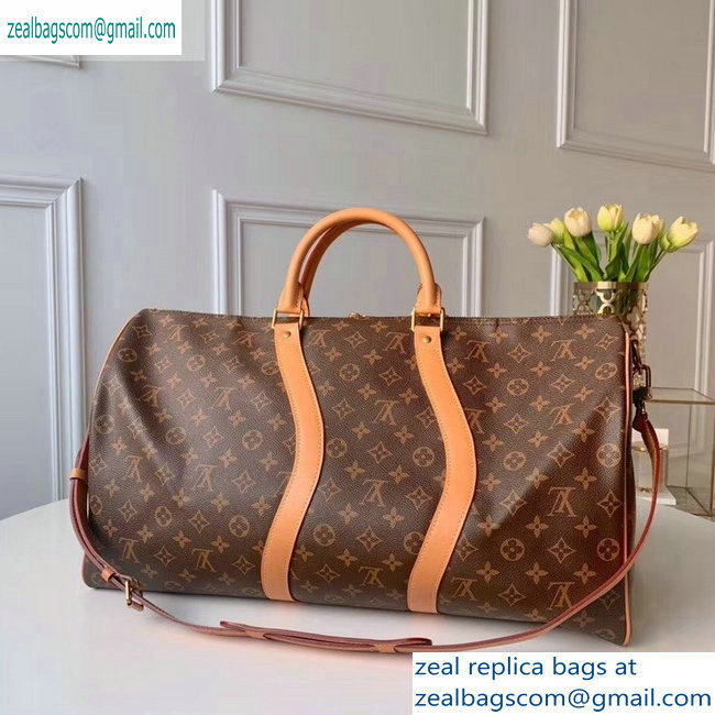 LOUIS VUITTON KEEPALL 50 MONOGRAM CANVAS M44757 BAG - Click Image to Close