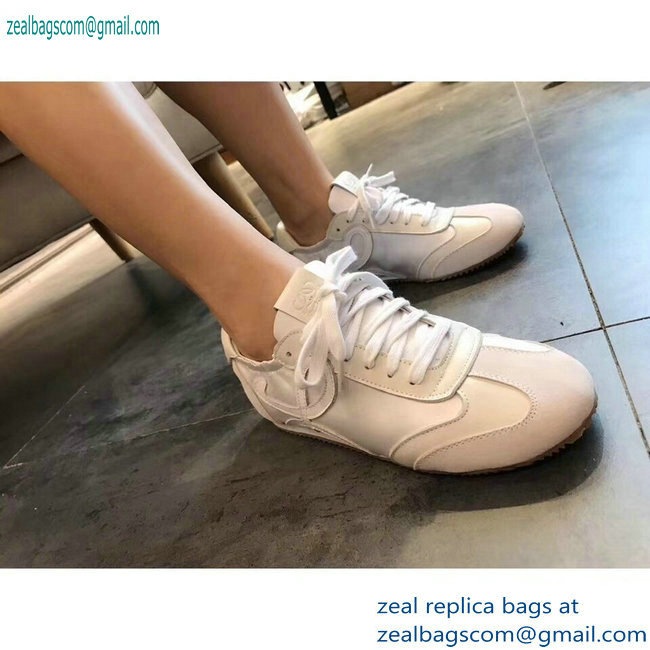 Loewe Ballet Runner Sneakers White 2019 - Click Image to Close