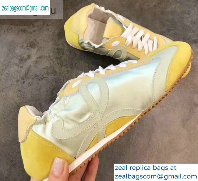 Loewe Ballet Runner Sneakers Yellow 2019 - Click Image to Close