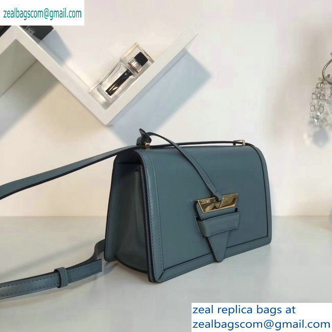 Loewe Boxcalf Bolso Barcelona Bag Baby Blue - Click Image to Close