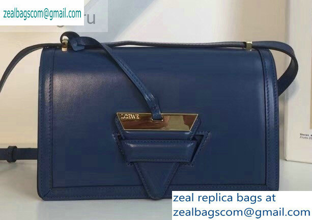 Loewe Boxcalf Bolso Barcelona Bag Blue - Click Image to Close