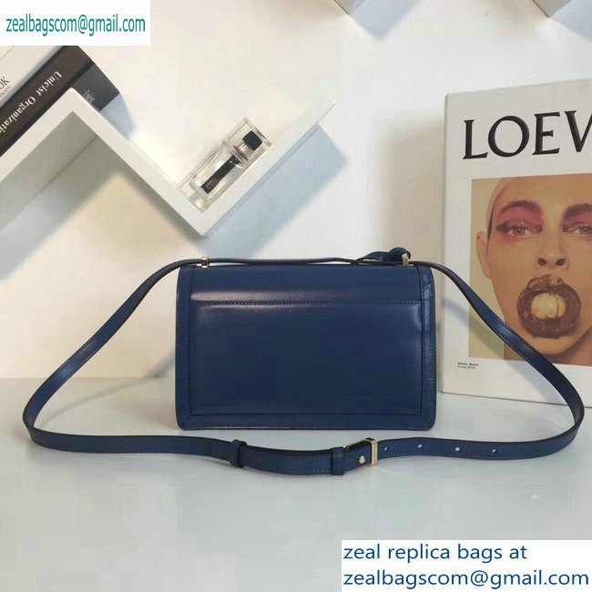 Loewe Boxcalf Bolso Barcelona Bag Blue - Click Image to Close