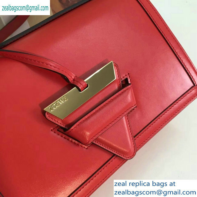 Loewe Boxcalf Bolso Barcelona Bag Red