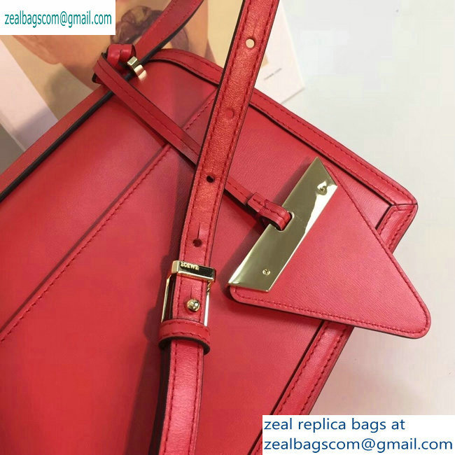 Loewe Boxcalf Bolso Barcelona Bag Red