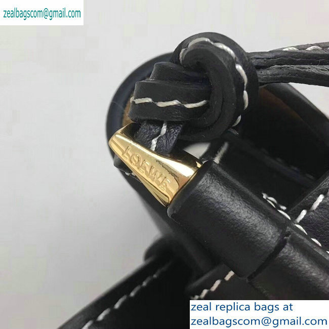 Loewe Calf Gate Bumbag Bag Black - Click Image to Close