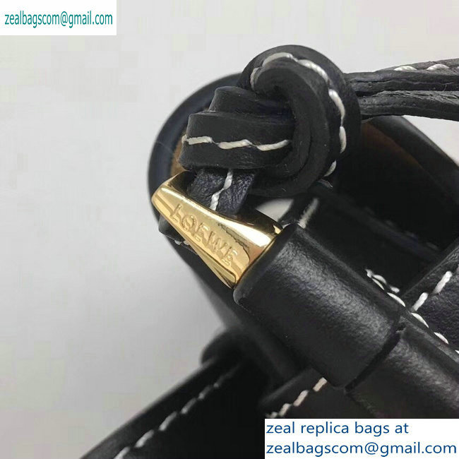 Loewe Calf Gate Bumbag Bag Black