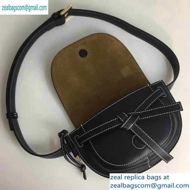 Loewe Calf Gate Bumbag Bag Black