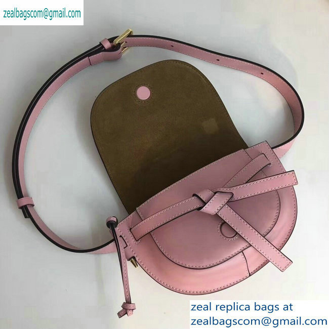 Loewe Calf Gate Bumbag Bag Pink