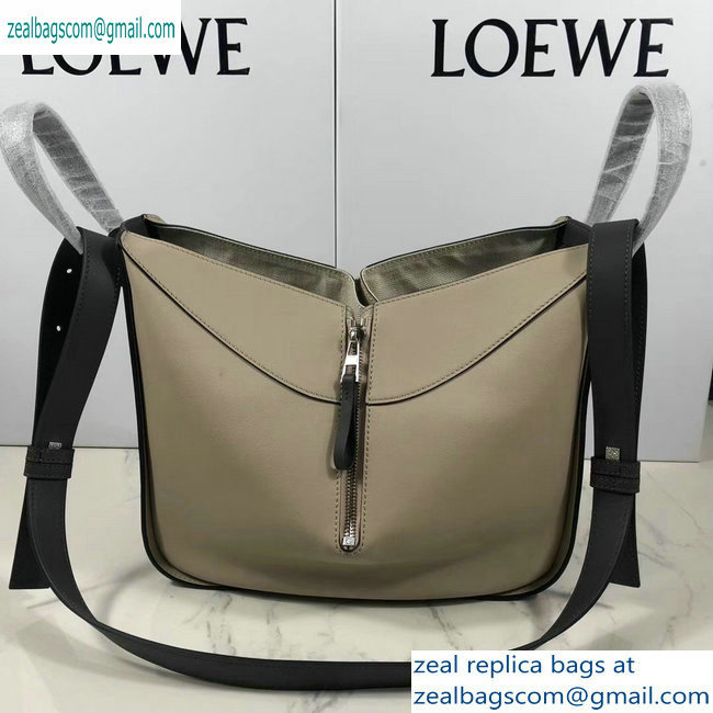 Loewe Classic Calf Hammock Small Bag Coffee/Beige/Black