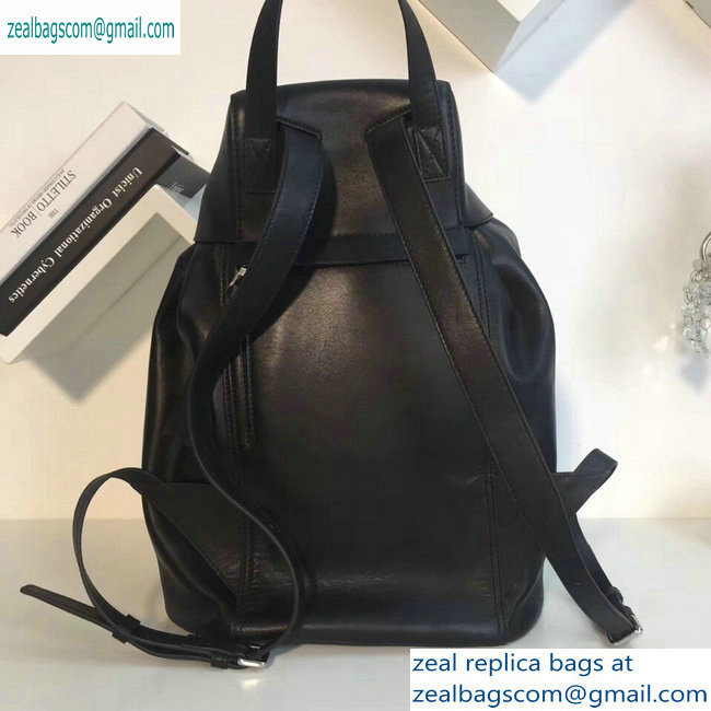 Loewe Nappa Calf Rucksack Small Backpack Bag Black - Click Image to Close