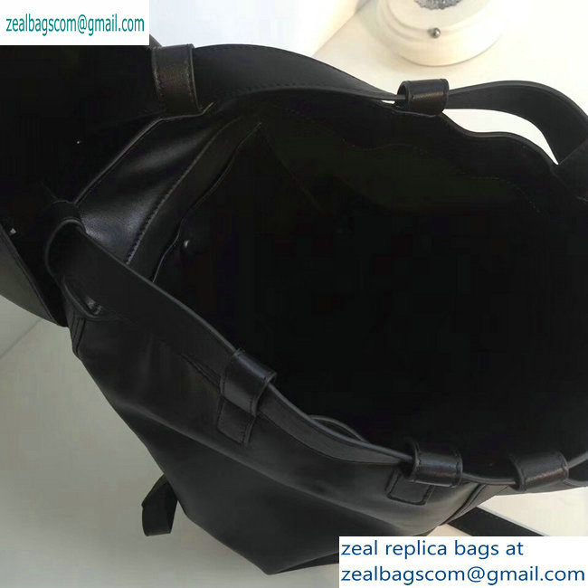 Loewe Nappa Calf Rucksack Small Backpack Bag Black