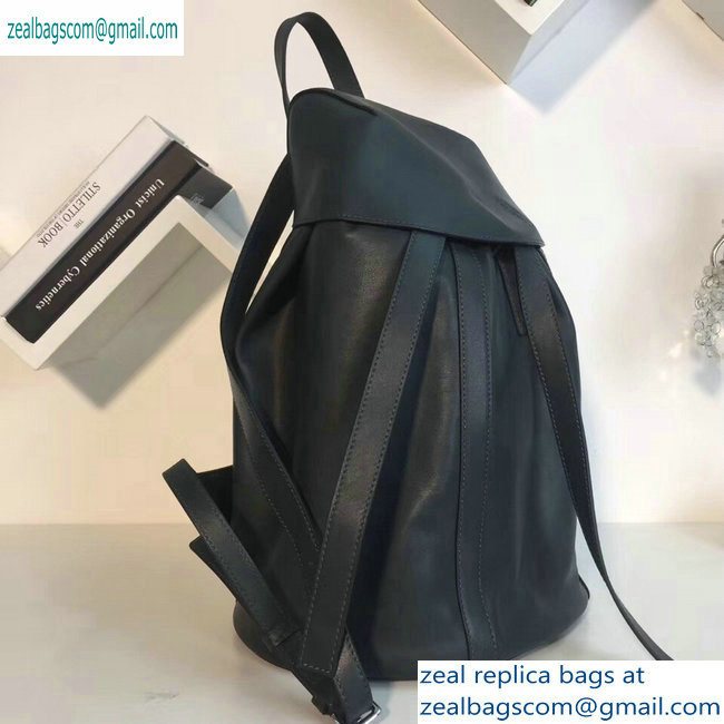 Loewe Nappa Calf Rucksack Small Backpack Bag Dark Green