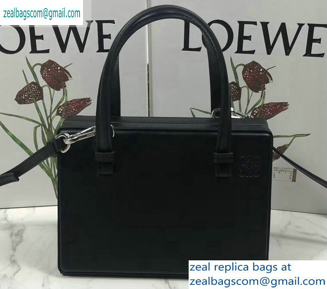 Loewe Postal Small Top Handle Bag Black 2019