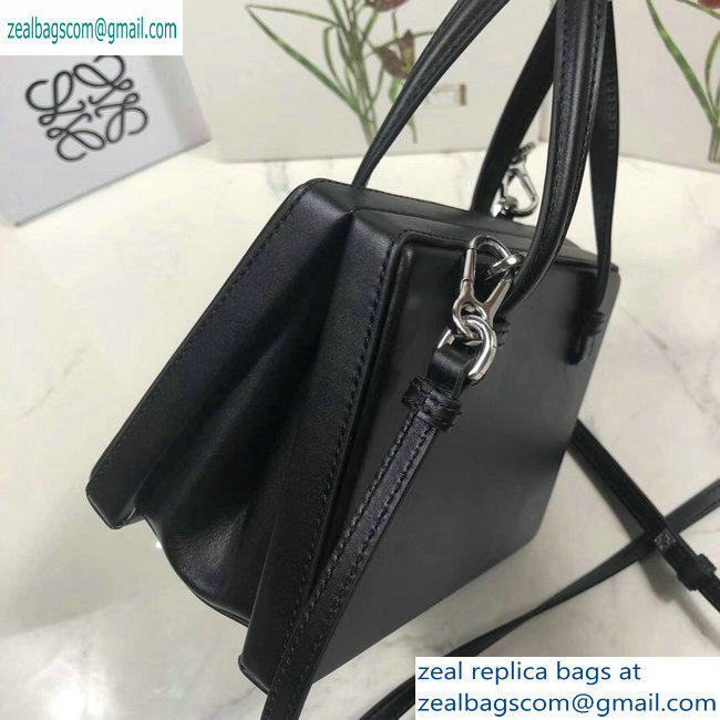 Loewe Postal Small Top Handle Bag Black 2019