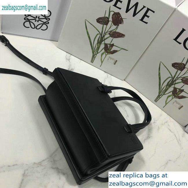 Loewe Postal Small Top Handle Bag Black 2019