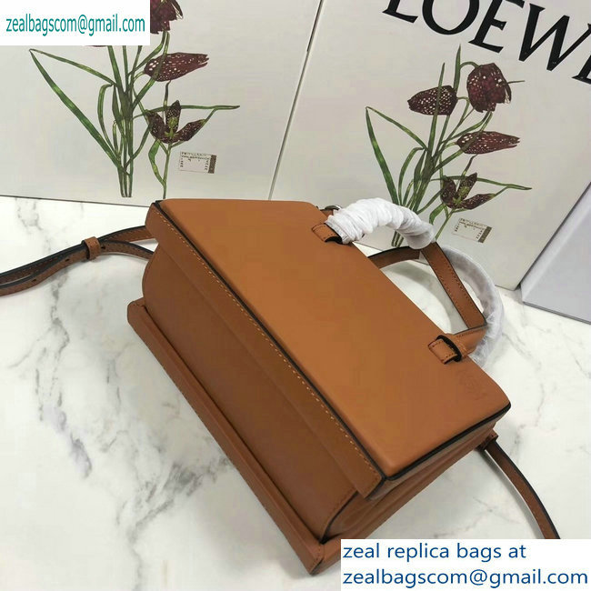 Loewe Postal Small Top Handle Bag Khaki 2019