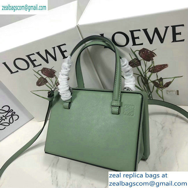 Loewe Postal Small Top Handle Bag Pale Green 2019